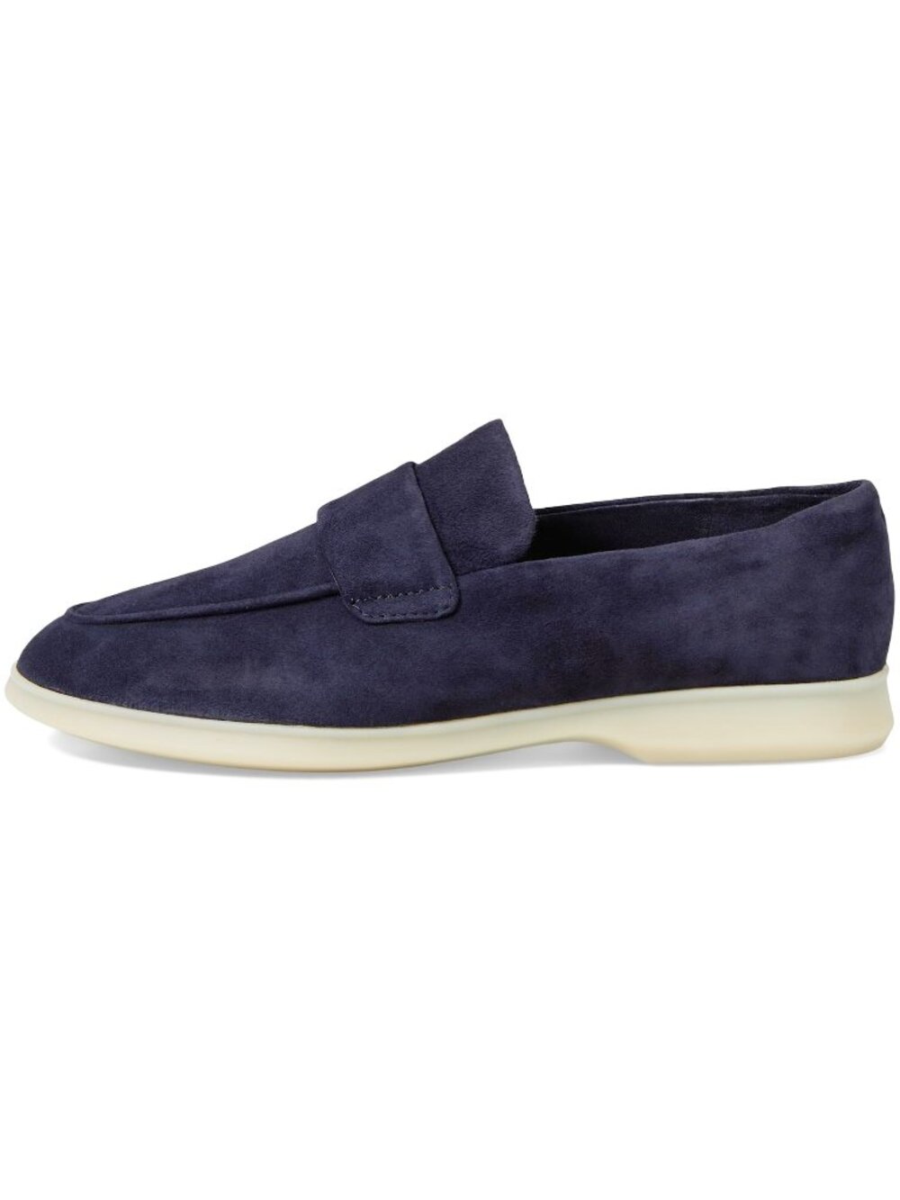 $330 VINCE BIG SUR SLIP-ON SOFT SUEDE LOAFER SHOES BLUE INK 7.5 US (A6)